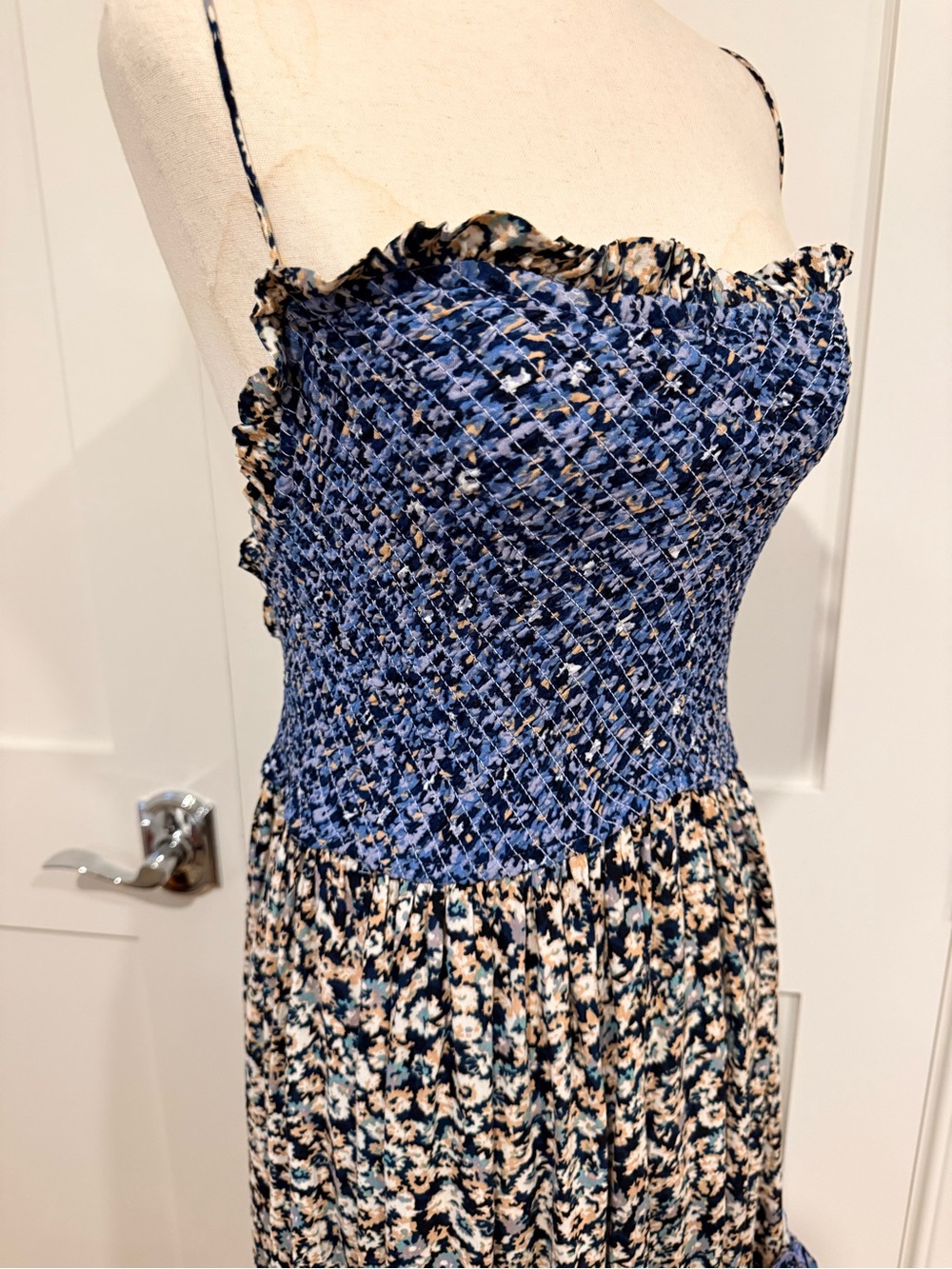 Free People Blue Floral Maxi Dress - Picture 14 of 15